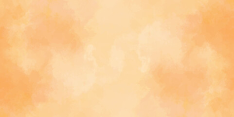 Abstract colorful background with bokeh .Delicate sepia background with paint stains watercolor texture .subtle watercolor orange gradient illustration.	