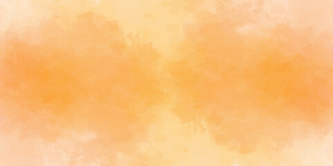 Abstract colorful background with bokeh .Delicate sepia background with paint stains watercolor texture .subtle watercolor orange gradient illustration.	