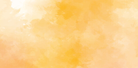 Abstract colorful background with bokeh .Delicate sepia background with paint stains watercolor texture .subtle watercolor orange gradient illustration.	