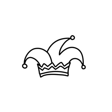 recommend clip art: jester hat outline