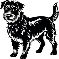 Dog Silhouette Black Vector