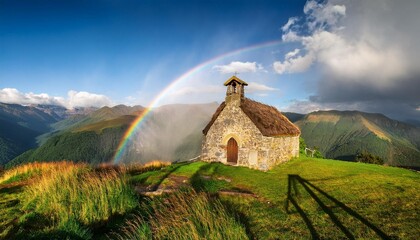 church in the mountains