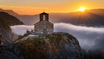 church in the mountains