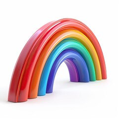 Fototapeta premium rainbow in the sky