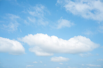 blue sky with clouds