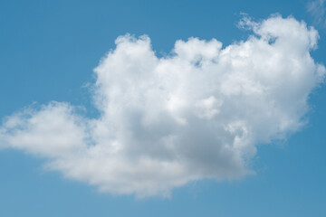 blue sky with white clouds