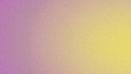 Warm Purple to Yellow Gradient Abstract Background with Soft Transitions and Grainy Texture for Modern Design, Digital Art, and Versatile Visual Concepts
