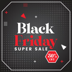 Black Friday social media template