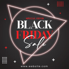 Black Friday social media template