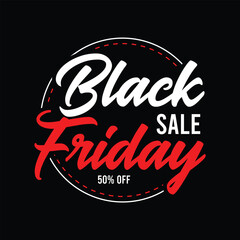 Black Friday social media template 