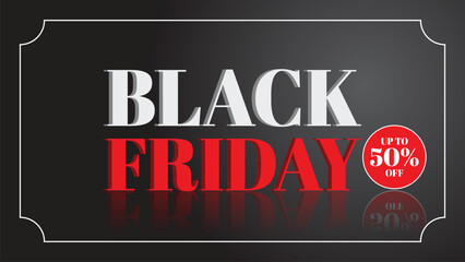 Black Friday banner template