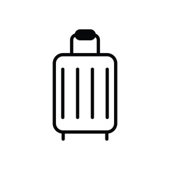 Luggage vector icon