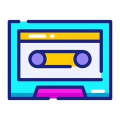 Obraz premium Retro Cassette Tape