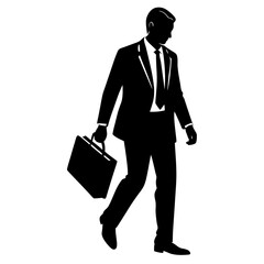 businessman with briefcase