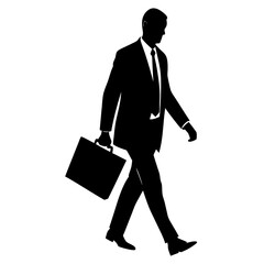 businessman with briefcase