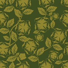 beautiful ditsy floral seamless background