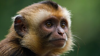 Obraz premium close up portrait of a macaque