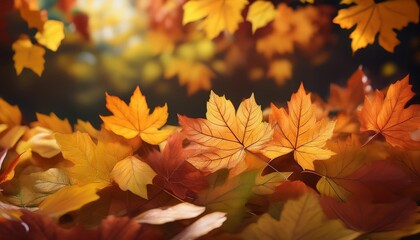 Fototapeta premium autumn leaves