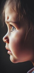 Fototapeta premium Overwhelmed Child Crying Amidst the Weight of Academic Expectations, a Poignant Depiction of the Pressures in Modern Education