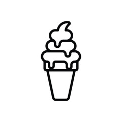 Ice Cream Cone vector icon