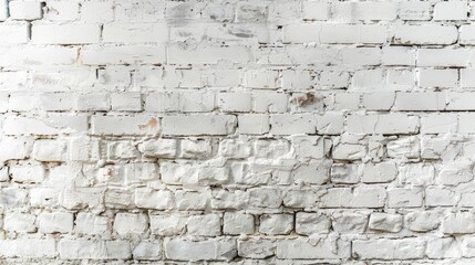 Misty white brick wall for texture or backdrop
