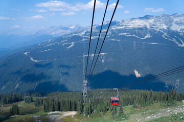 Peak to Peak gondola, Whistler BC, Canada