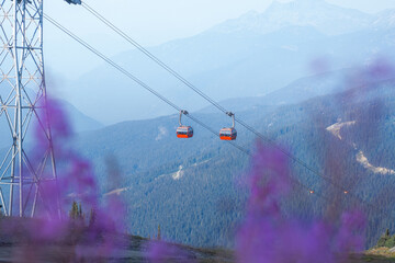 Peak to Peak gondola, Whistler BC, Canada