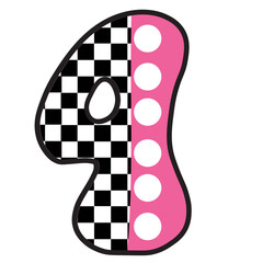 doodle bright polka dots dotted alphabet font half race checkered svg png, Alphabet Dots Letters PNG Bundle, Bright Color Palette, 5 Alpha Sets, Marquee Letters, Alpha Doodle Png, Dalmatian Dots