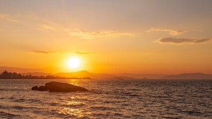 Obraz premium pôr-do-sol Florianópolis, Santa Catarina, Brasil Florianopolis