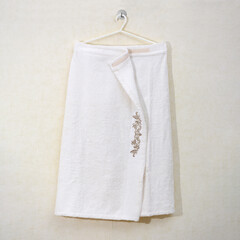 bathrobe after bath dress cover ladies white background all color 