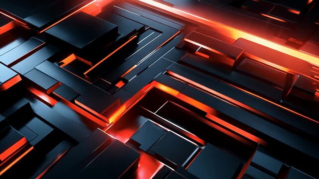 abstract background polish metallic wall with light trail glowing style, elegance luxury business and futuristic technology theme backdrop 