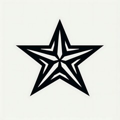 Obraz premium Star vector icon symbol