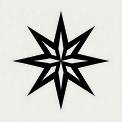 Obraz premium Star vector icon symbol