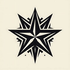 Obraz premium Star vector icon symbol