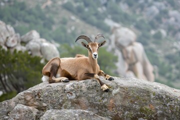 Bergmassiv Geissler-Puéz. Beautiful simple AI generated image in 4K, unique.