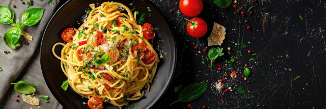 Delicious Spaghetti Dish with Mullet Bottarga Traditional Italian Cuisine