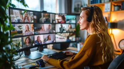 Embracing the Modern Telecommuting Experience: Navigating Video Conferences from Your Home Office