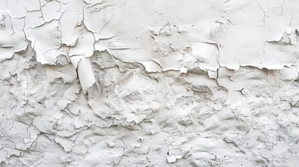 Background of aged white cement wall