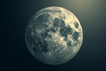 Obraz premium Polygons and intricated lines on a sinthwave universe background - Generative AI image. Beautiful simple AI generated image in 4K, unique.