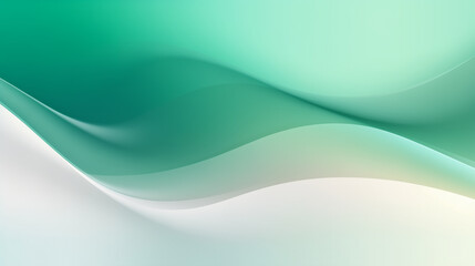 Abstract green background. Light green abstract template for card or banner. Abstract background. nice waves. wave. Dynamic Flowing background