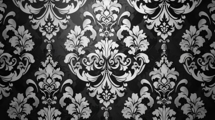 Fototapeta premium seamless damask pattern
