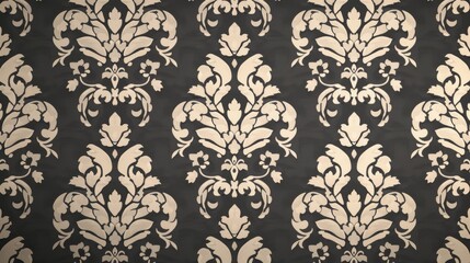 seamless damask pattern