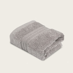 Bath towel isolated all side open and close all color white background 