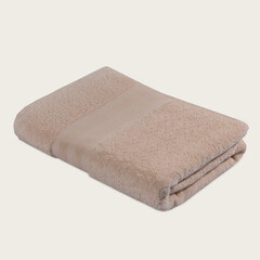 Bath towel isolated all side open and close all color white background 