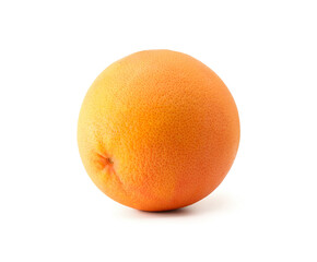 grapefruit white background photo citrus look down
