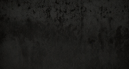 Naklejka premium Old wall texture cement dark black gray background abstract grey color design are light with white gradient background.