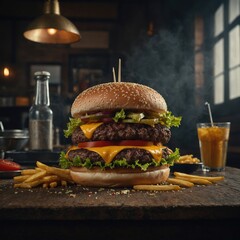 The golden state burger a taste of california