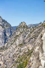 Landscape beautiful view of Yosemite National Park, California, USA.