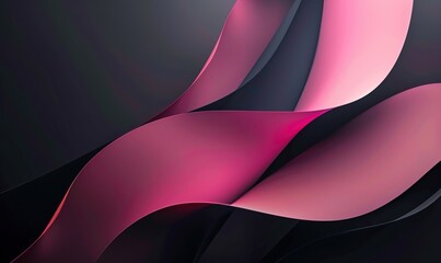 abstract wave background with smooth gradients bright colors dynamic elegant modern Generate AI