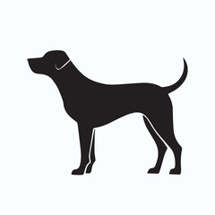 DOG BLACK SILHOUETTE
